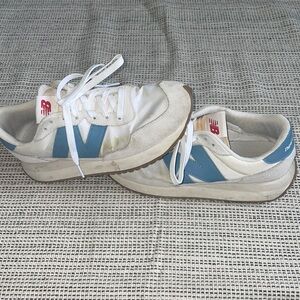 White New Balance Tennis Shoes, Size 9 M